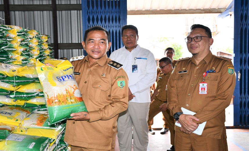 Perdana, Wabup Barsel Pimpin Sidak Pasar Jelang Bulan Ramadan