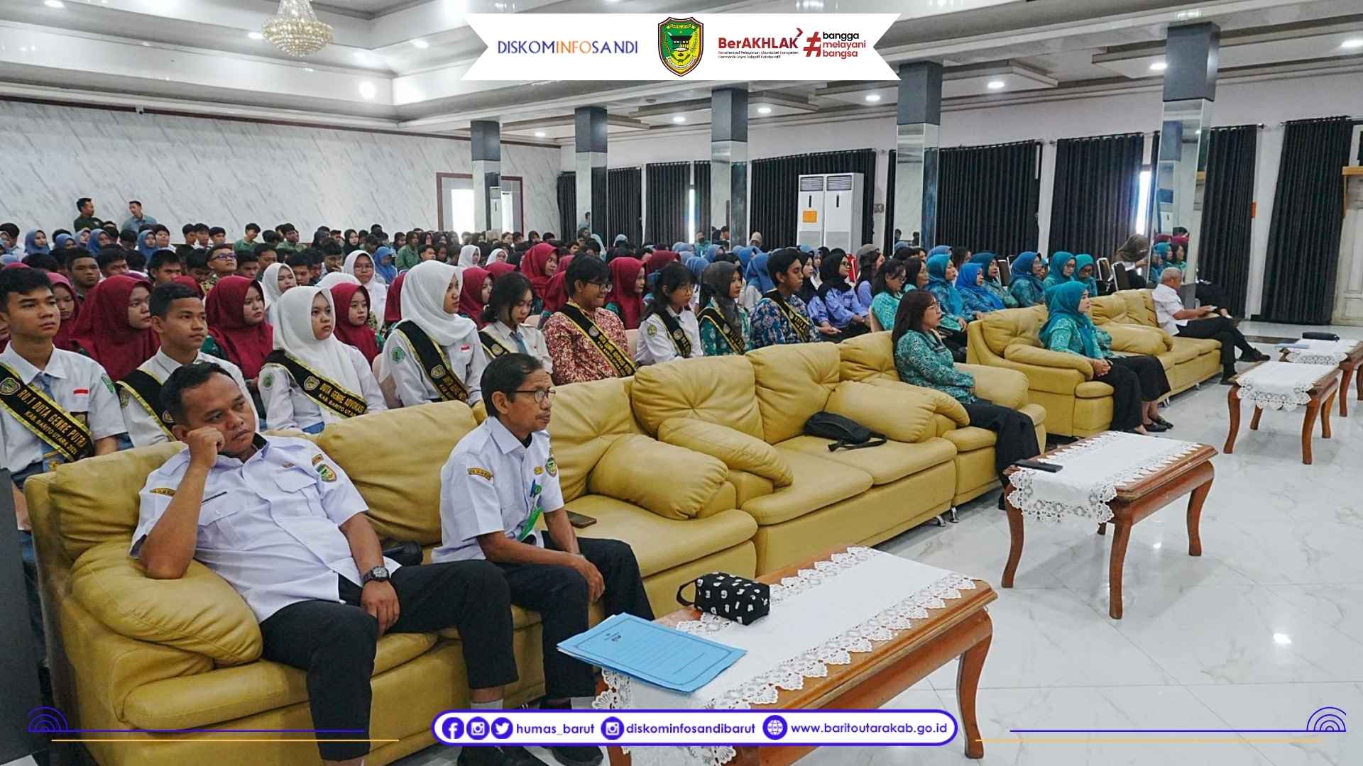 TP PKK Barito Utara Gandeng Densus 88 Gelar Sosialisasi Paham Radikalisme