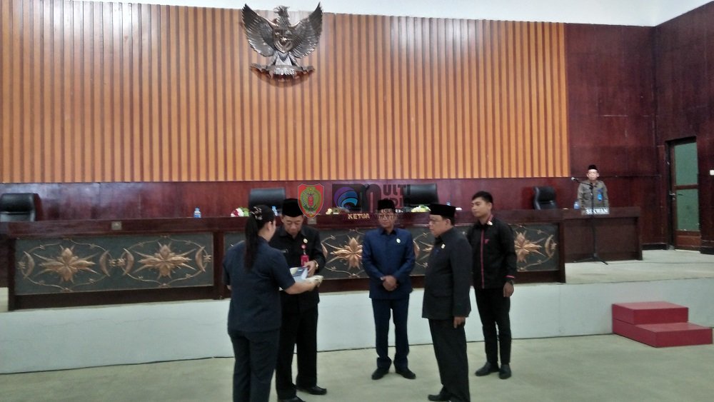 Serah Terima Pencapaian Program Bupati Mura di Tahun 2018