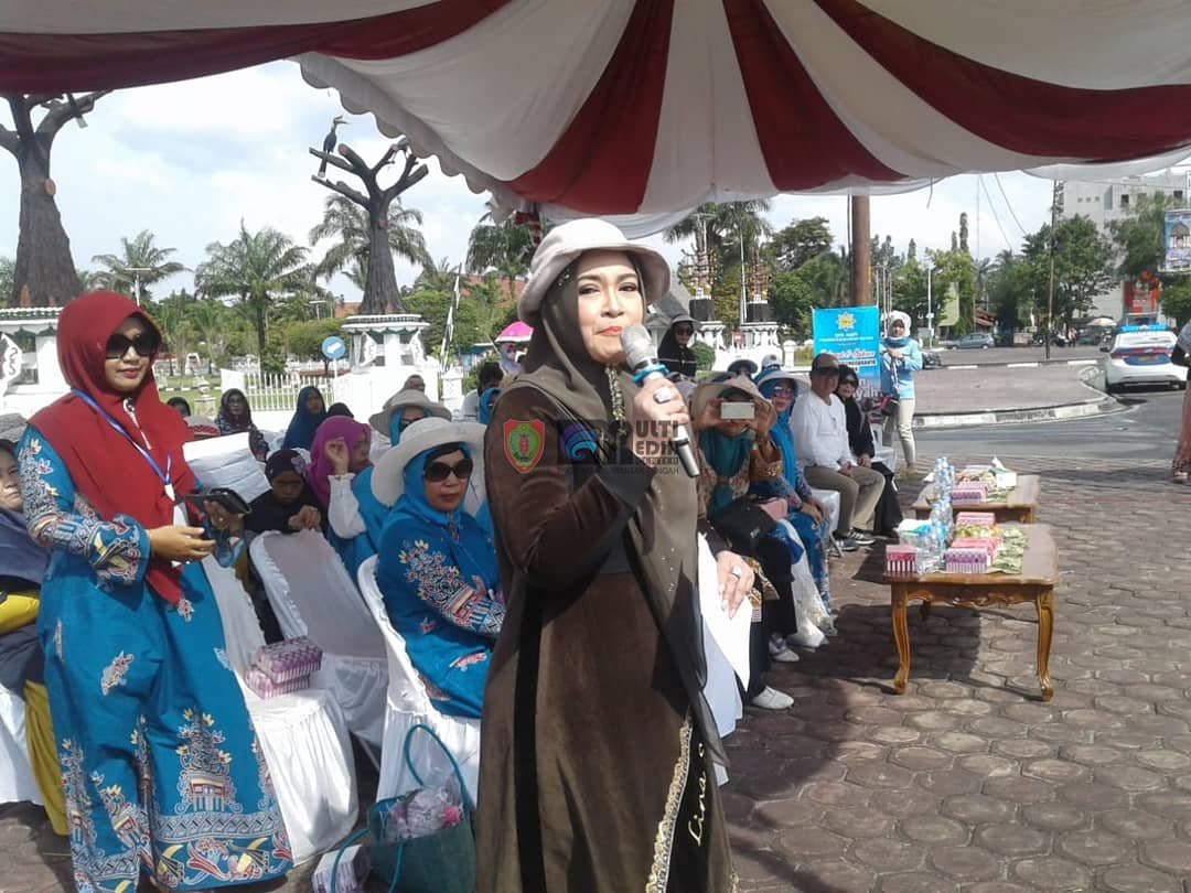 Jalan Santai Muslimah Cantik pada Pekan Rajabiah ke-3 Tahun 2019