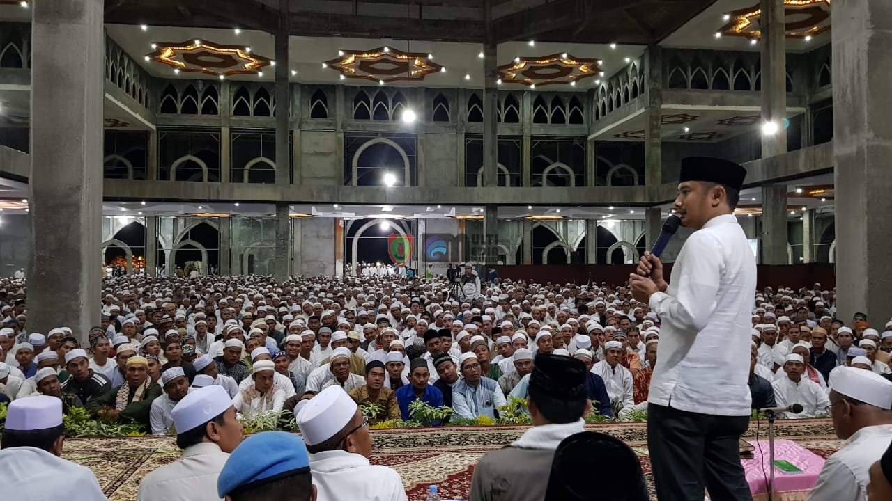 Fairid Hadir pada Tabligh Akbar di Masjid Kecubung