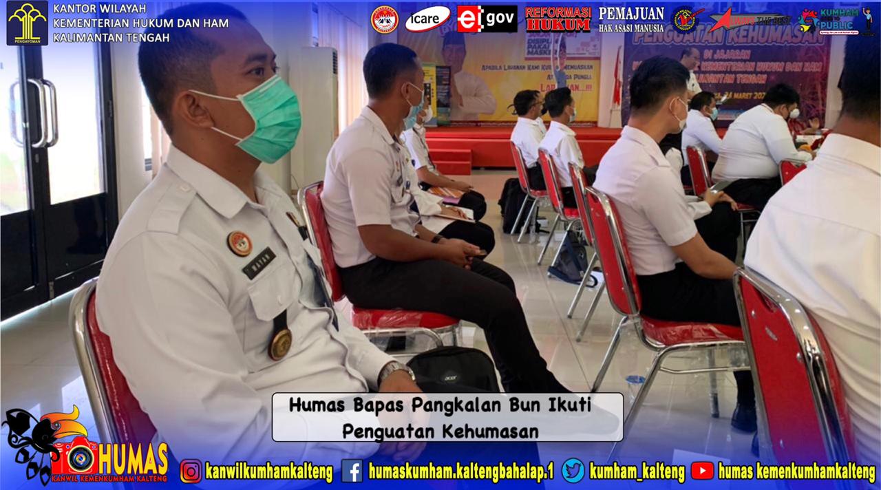 Bapas Pangkalan Bun Ikuti Penguatan Kehumasan