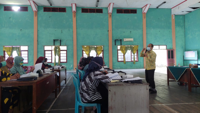 Dorong Pelaku Usaha Miliki NIB, DPMPTSP Kobar Gelar Bimtek Implementasi Perizinan Berusaha Berbasis Risiko di 4 Kecamatan