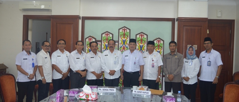 Sekda Resmi Jabat Plh Bupati Kapuas