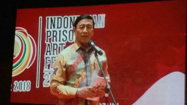 Tampil Ditaman Ismail Marzuki Divisi Pemasyarakatan Kalteng Wakili Pulau Kalimantan Dalam Indonesian Prisons Art Festival