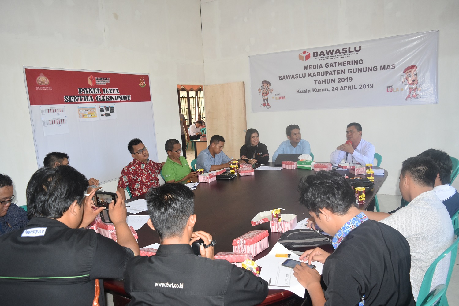 Media Gathering Pemersatu Bawaslu dan Awak Media