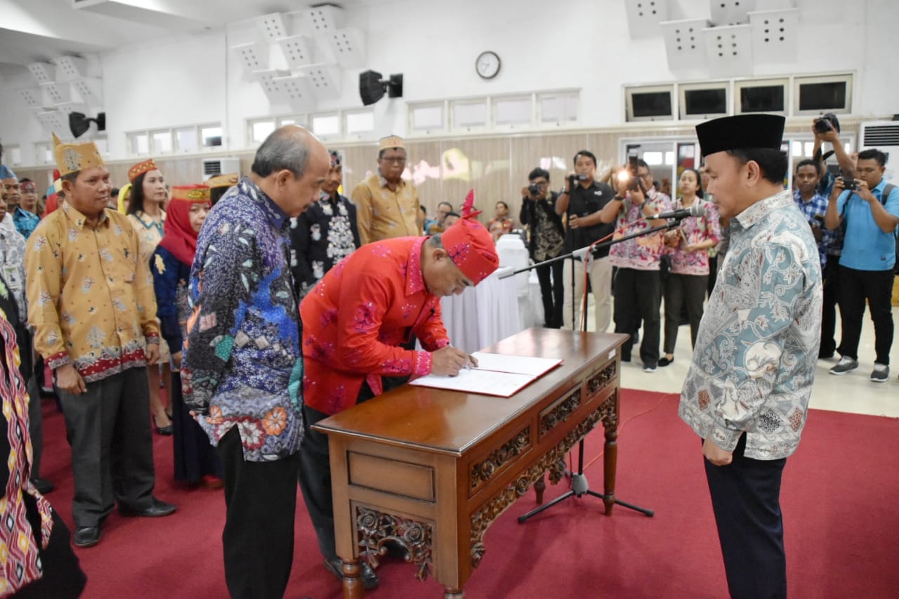 Gubernur Berharap DRD Sebagai Mitra Kerja Mampu Memperkuat Kelitbangan Kalteng