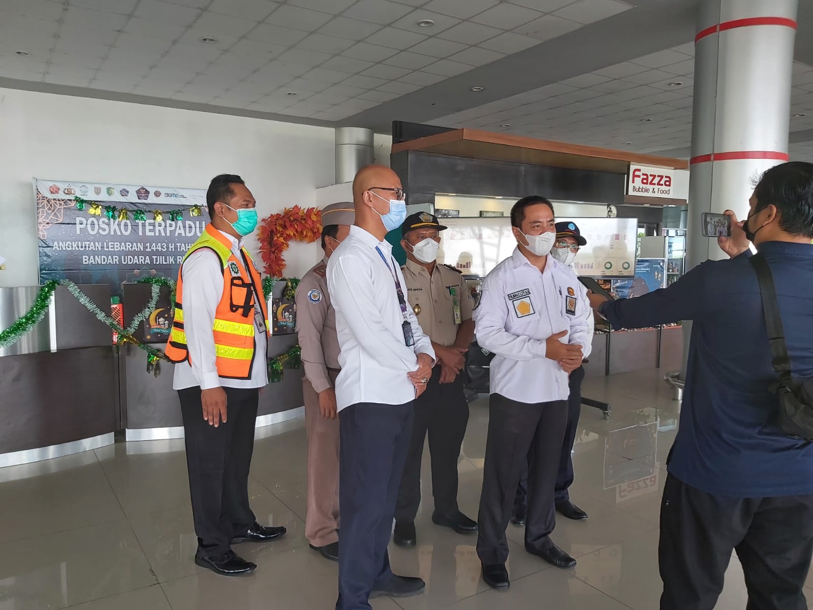 Kadishub Kalteng Hadiri Apel Tanda Dimulainya Posko Angkutan Lebaran 2022