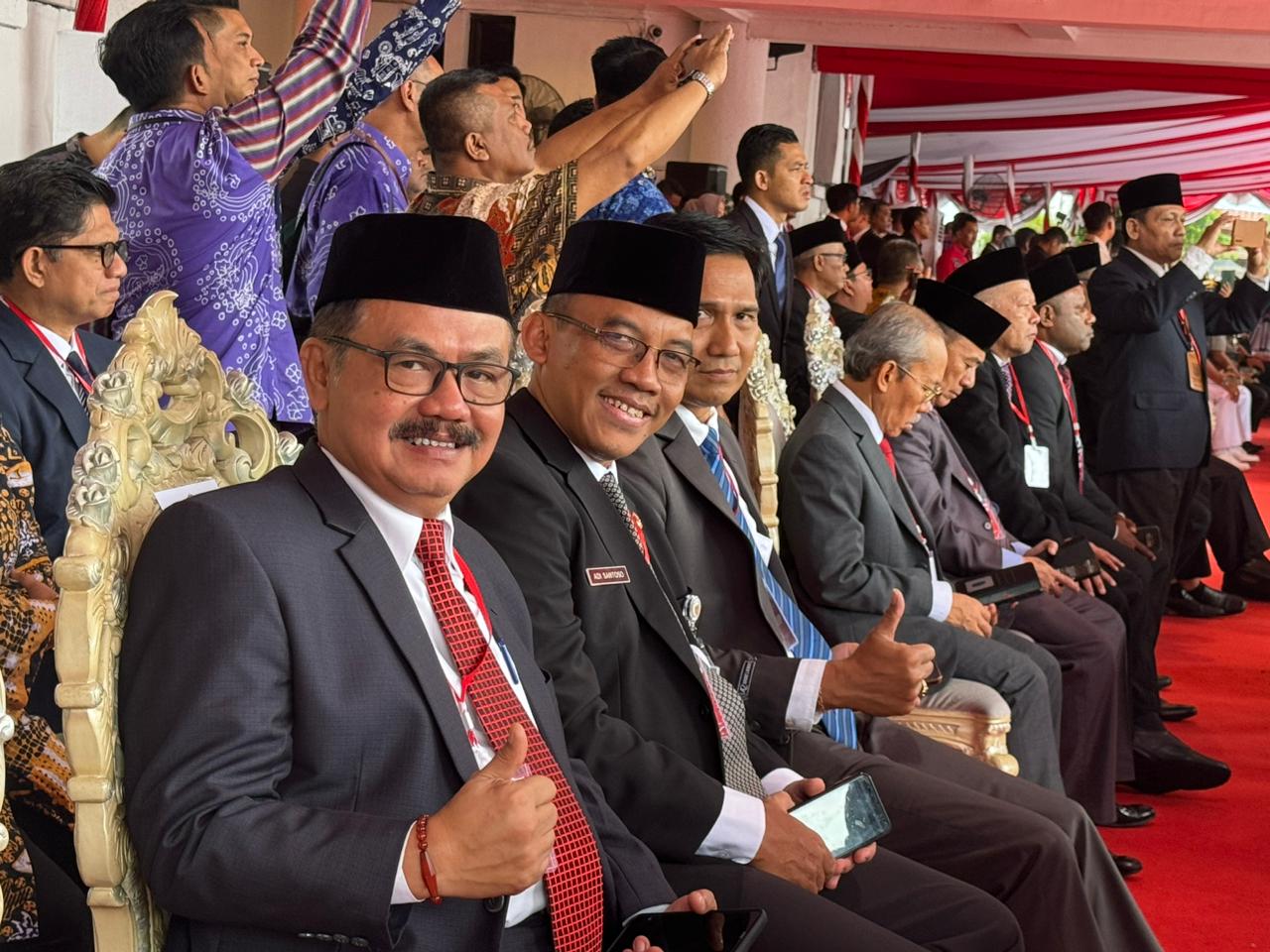 Plh Asisten Pemkesra Herson B Aden Hadiri Puncak Peringatan Hari Otonomi Daerah XXVIII 