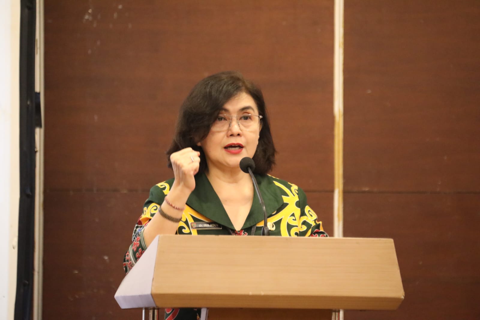 Kadis P3APPKB Linae Victoria Aden Harapkan Komitmen Bersama dalam Pencegahan dan Penanganan TPPO 