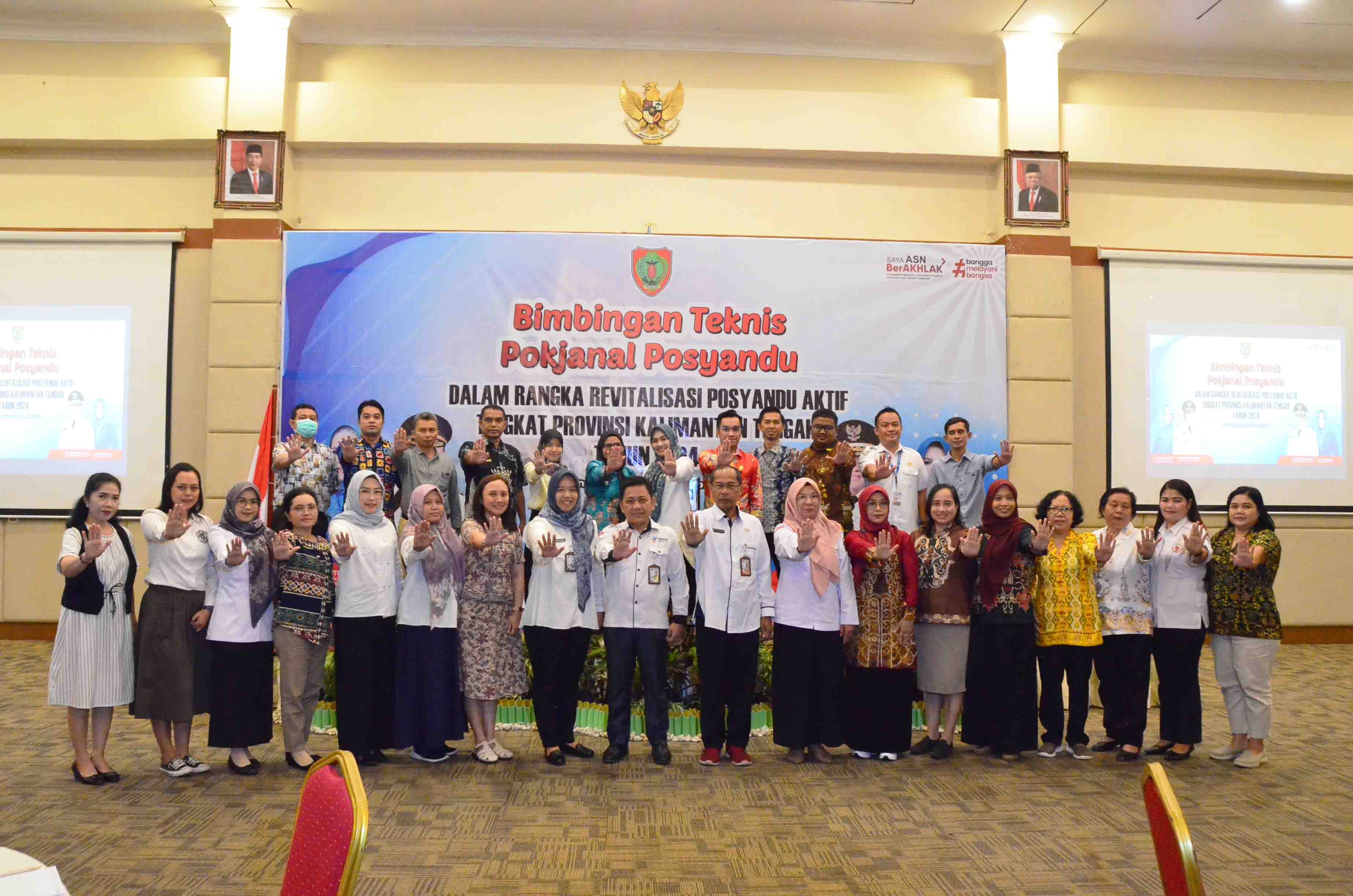 Dinkes Prov. Kalteng Gelar Bimtek Pokjanal Posyandu Dalam Rangka Revitalisasi Posyandu Aktif
