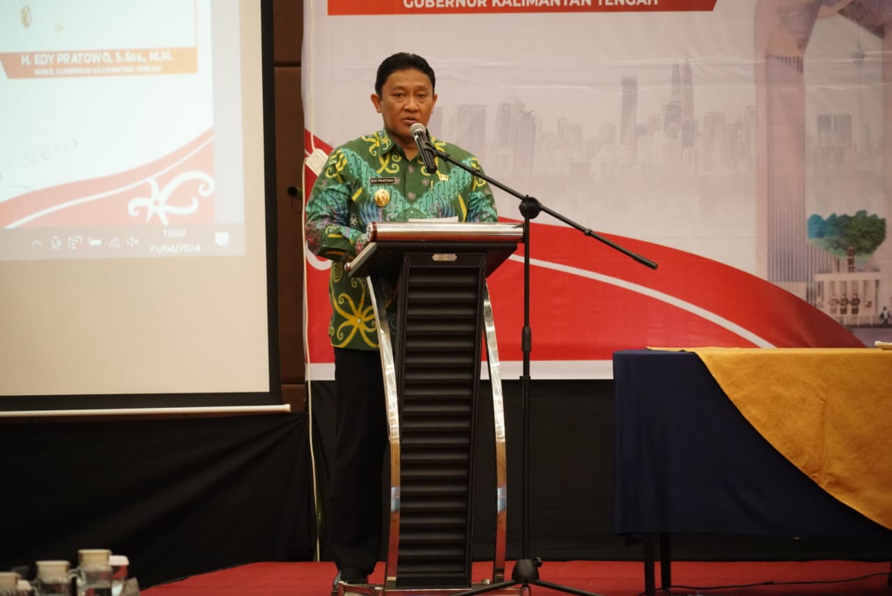 Wagub Edy Pratowo Buka Rapat TEPRA Triwulan I Tahun 2024