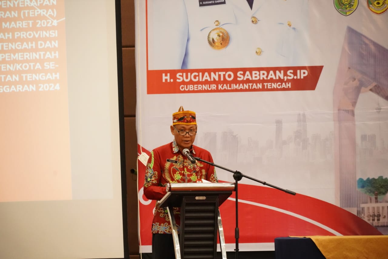 Wagub Edy Pratowo Buka Rapat TEPRA Triwulan I Tahun 2024