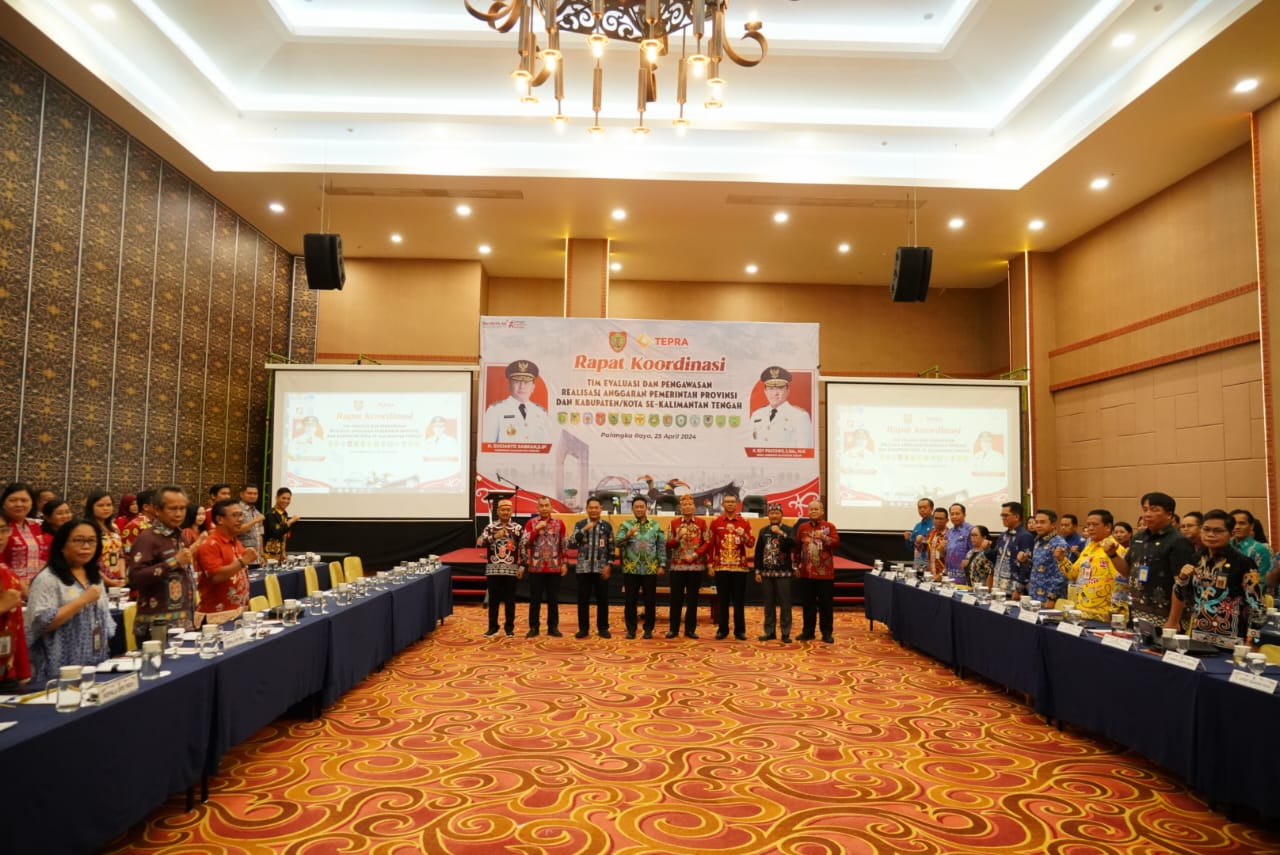 Wagub Edy Pratowo Buka Rapat TEPRA Triwulan I Tahun 2024