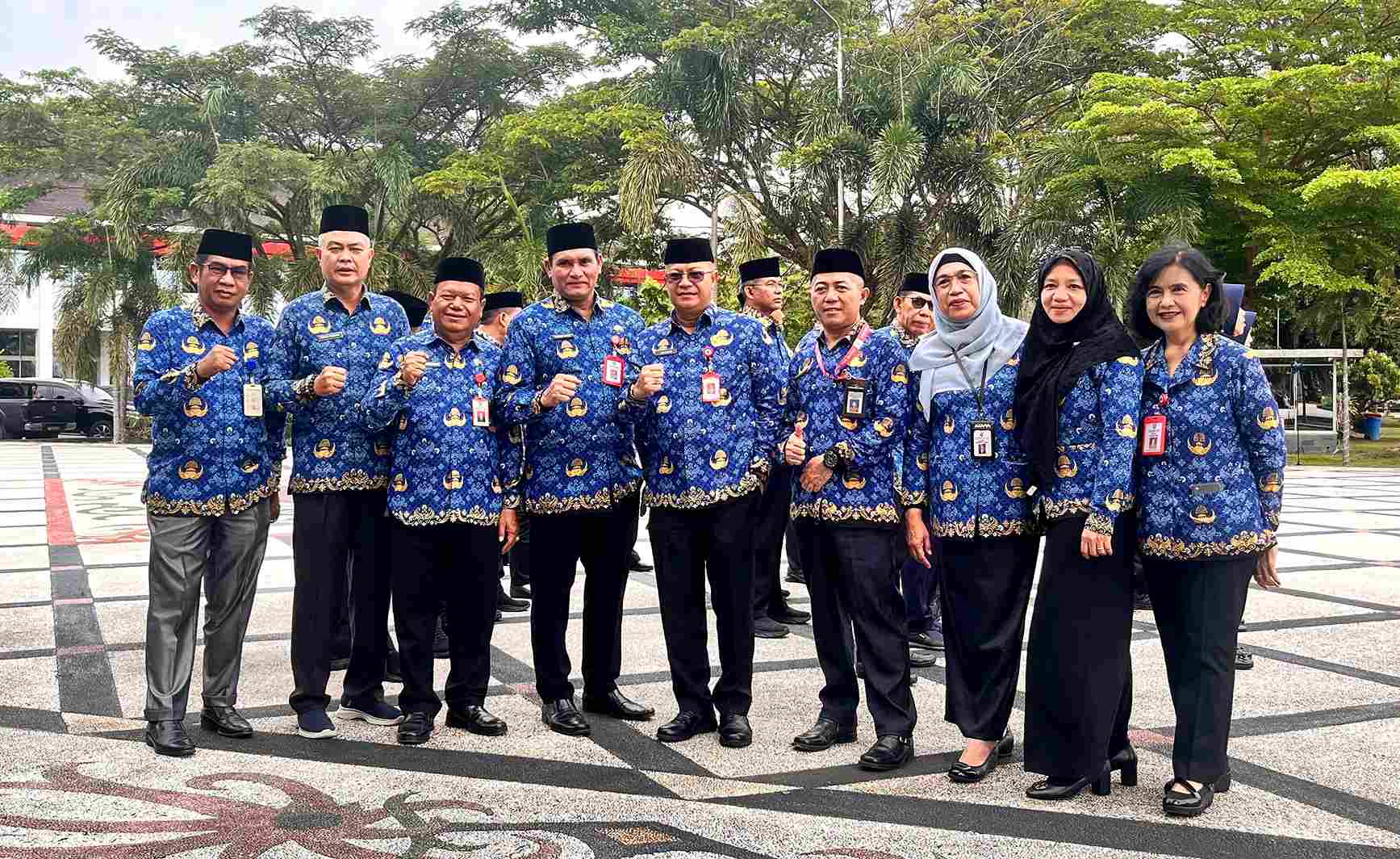 Hadiri Upacara Peringatan Hari Otda ke-XXIX, Kasatpol PP Prov. Kalteng Tegaskan Komitmen Dukung Otonomi Daerah