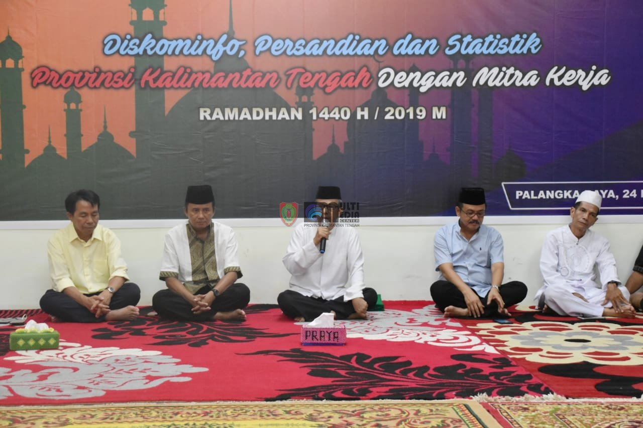 Diskominfo Kalteng Buka Puasa Bersama Mitra Kerja