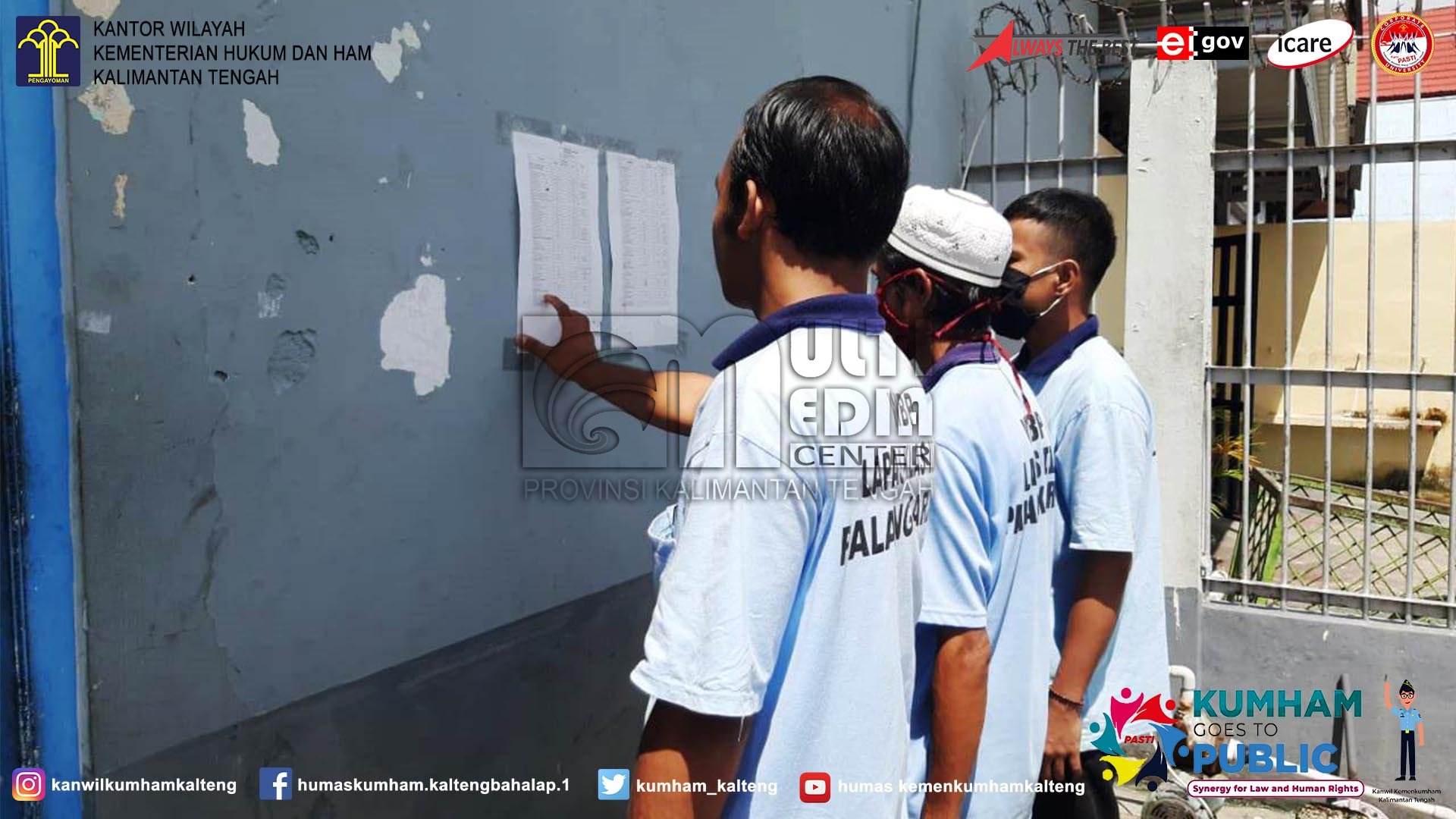 Tiga Ratus Empat Puluh Tujuh WBP Lapas Palangka Raya Mendapatkan Remisi Khusus Hari Raya 1441 H