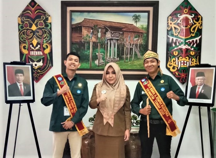Perwakilan Laskar Rempah Kalteng Audiensi ke Kadis Budpar, Terkait Muhibah Budaya 2022