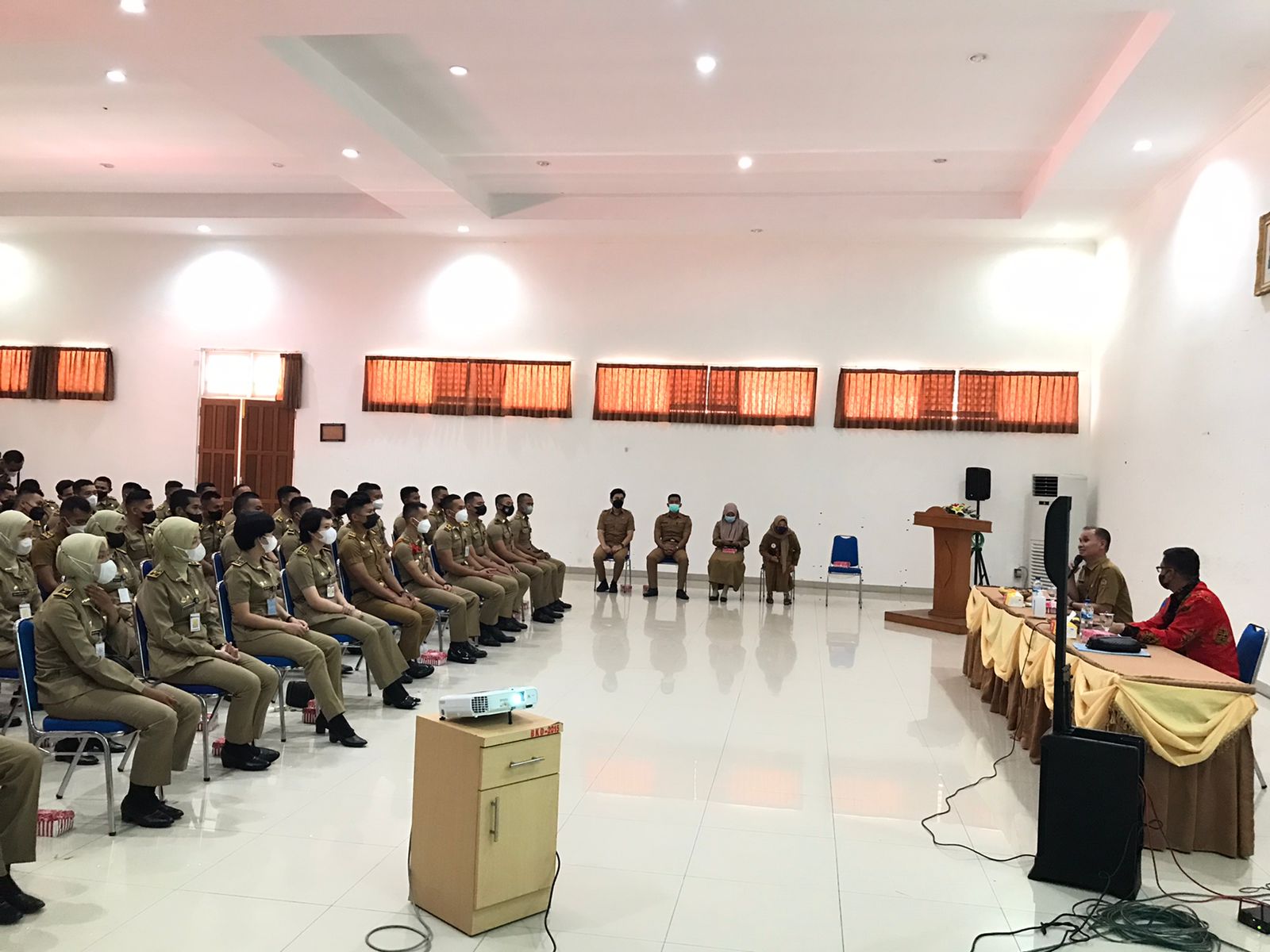BKD Selenggarakan Kegiatan Monitoring dan Evaluasi Magang I, Praktik Lapangan II dan III IPDN Prov. Kalteng Tahun 2022