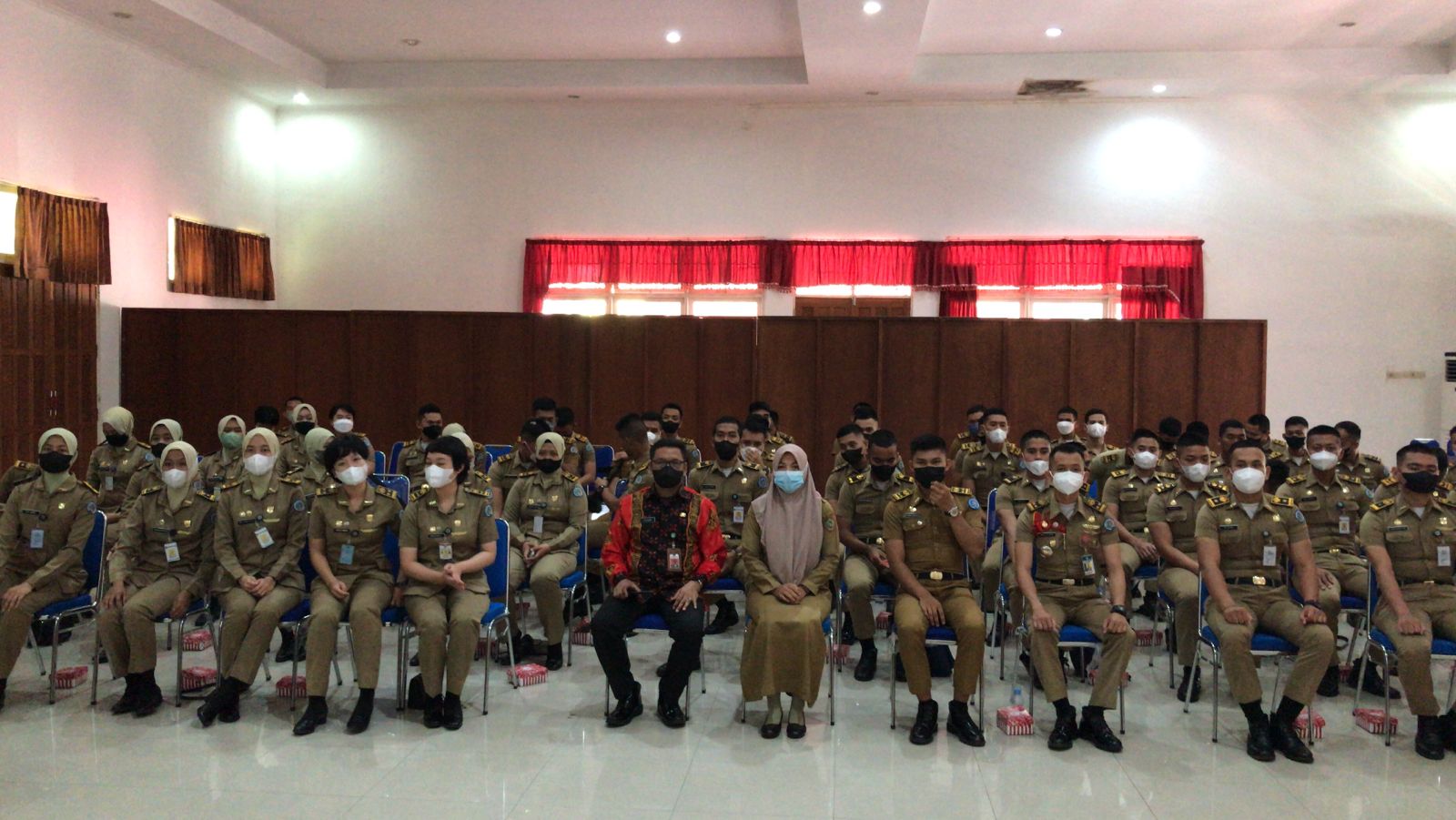 BKD Selenggarakan Kegiatan Monitoring dan Evaluasi Magang I, Praktik Lapangan II dan III IPDN Prov. Kalteng Tahun 2022