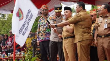 Dislutkan Prov. Kalteng Tampilkan Ikan Jelawat Pada Karnaval Budaya FBIM Tahun 2023