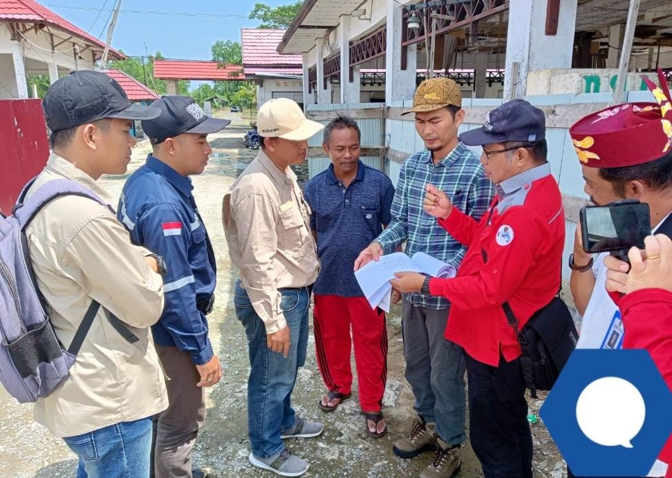 Dislutkan Prov. Kalteng Laksanakan MC-0 dan Penyerahan Lapangan Pembangunan Dermaga PP Kuala Pembuang Tahap III