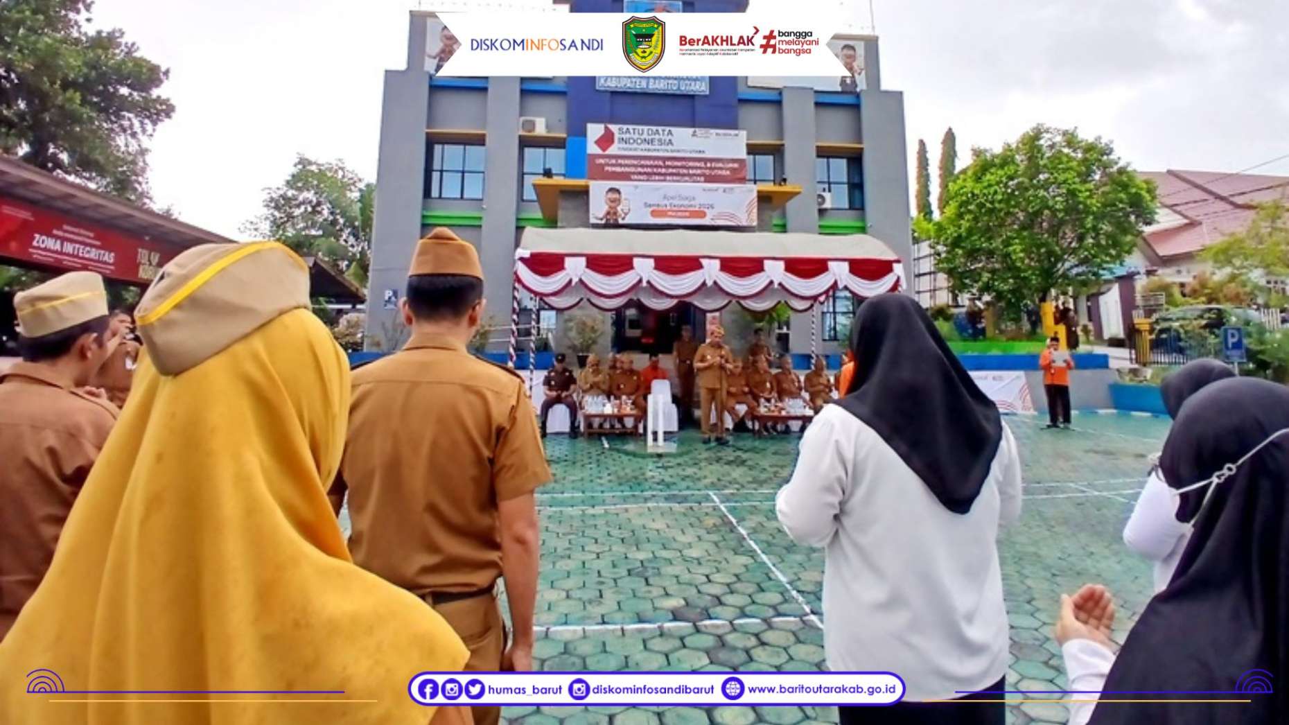 Pimpin Apel Siaga Sensus Ekonomi 2026, Bupati Barito Utara Tekankan Pentingnya Akurasi Data