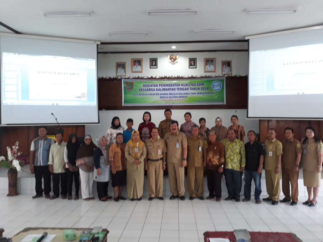 Kegiatan Peningkatan Kualitas Sumber Daya Manusia Keluarga Di Kabupaten Gunung Mas