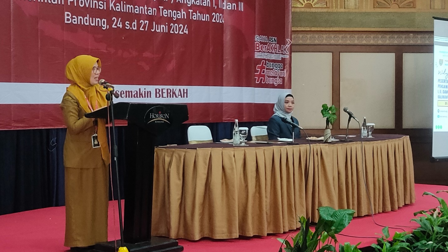 BPSDM Provinsi Kalimantan Tengah Laksanakan Studi Lapangan PKP Angkatan I, II dan III di Pemerintah Kota Bandung 