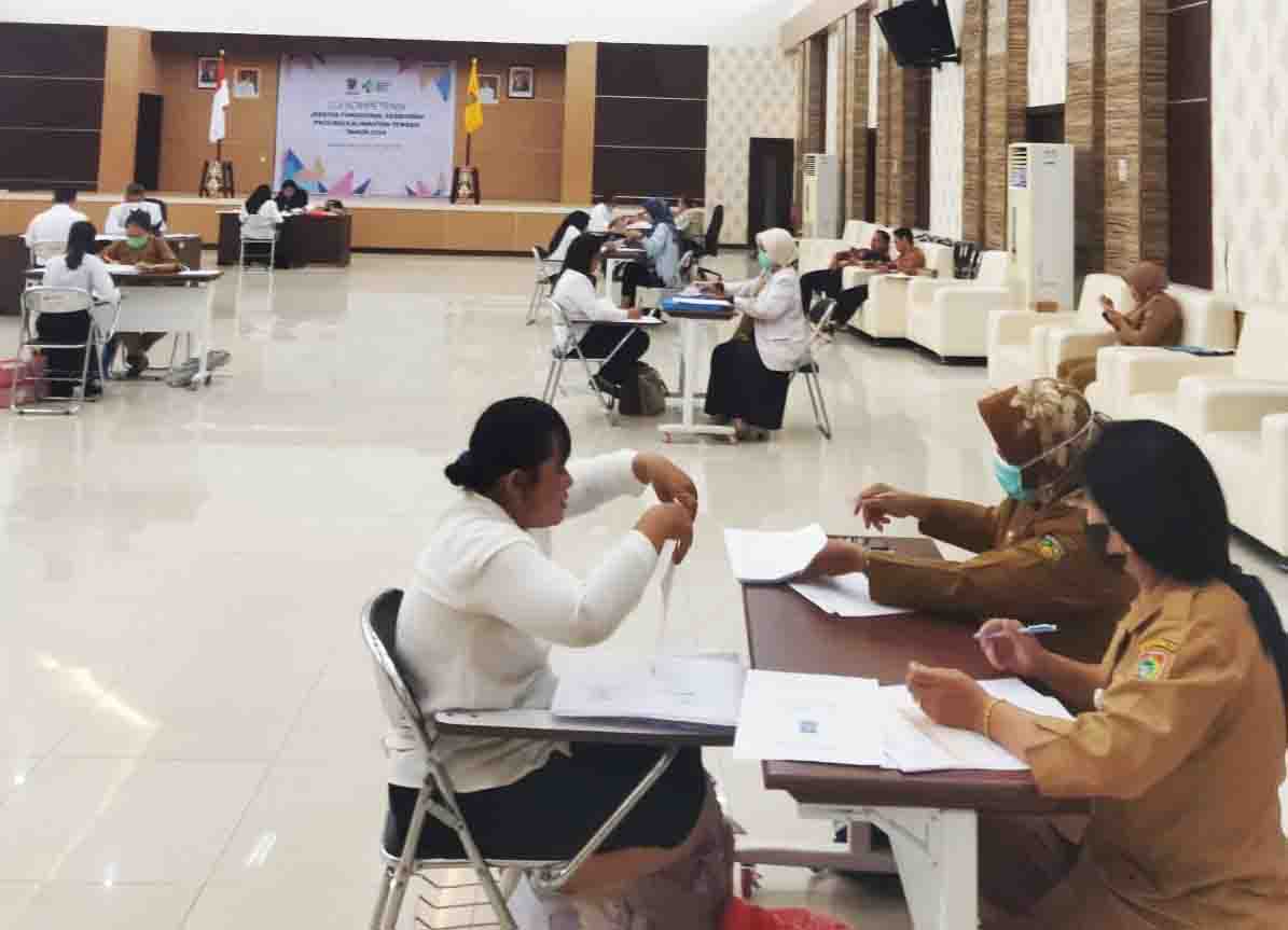 Dinkes Prov. Kalteng Gelar Uji Kompetensi Jabatan Fungsional Bidang Kesehatan