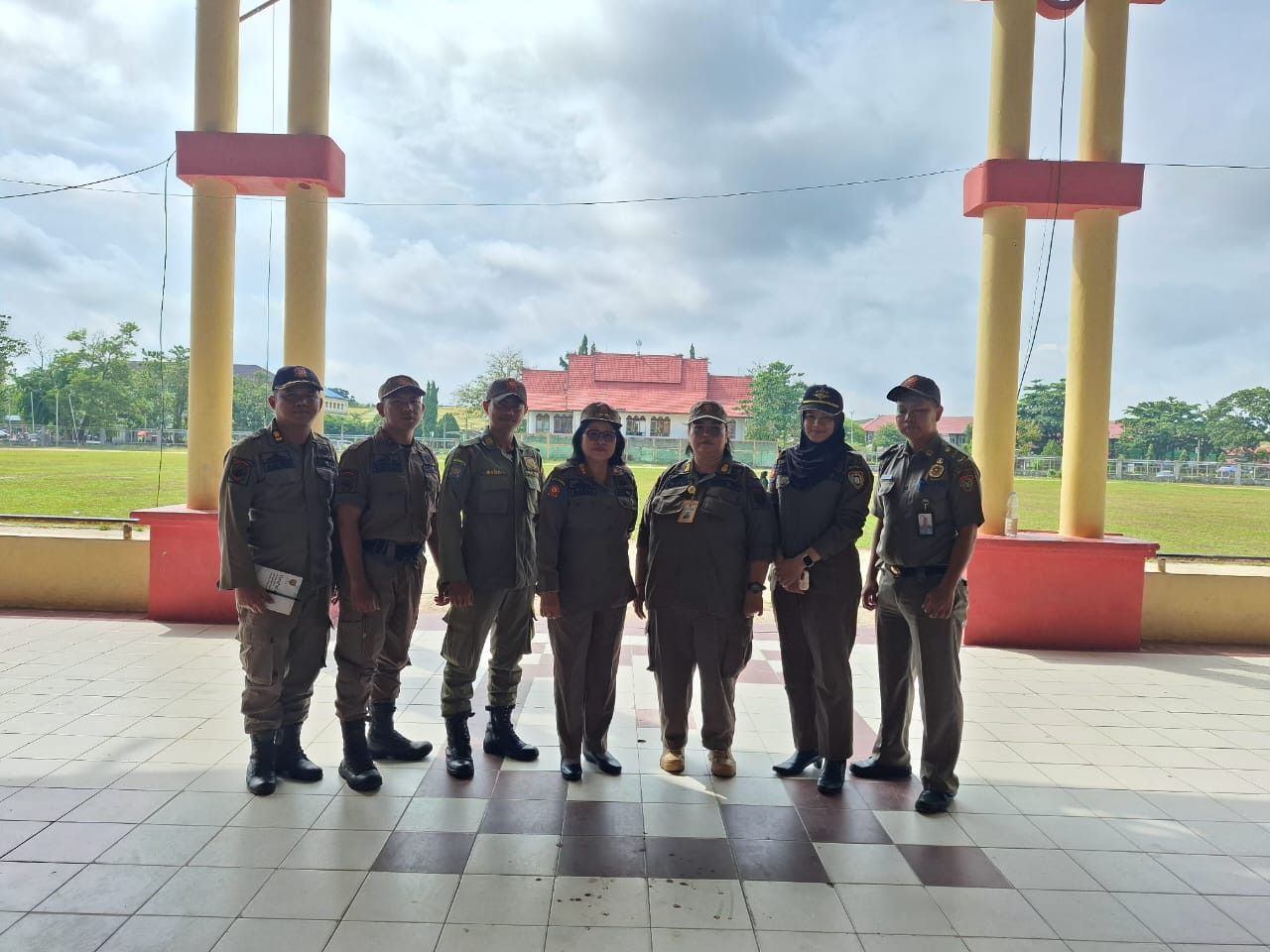 Satpol PP Kalteng Gelar Patroli Pengawasan Aset dan Penertiban Media Luar Ruang di Jalur Protokol Palangka Raya  
