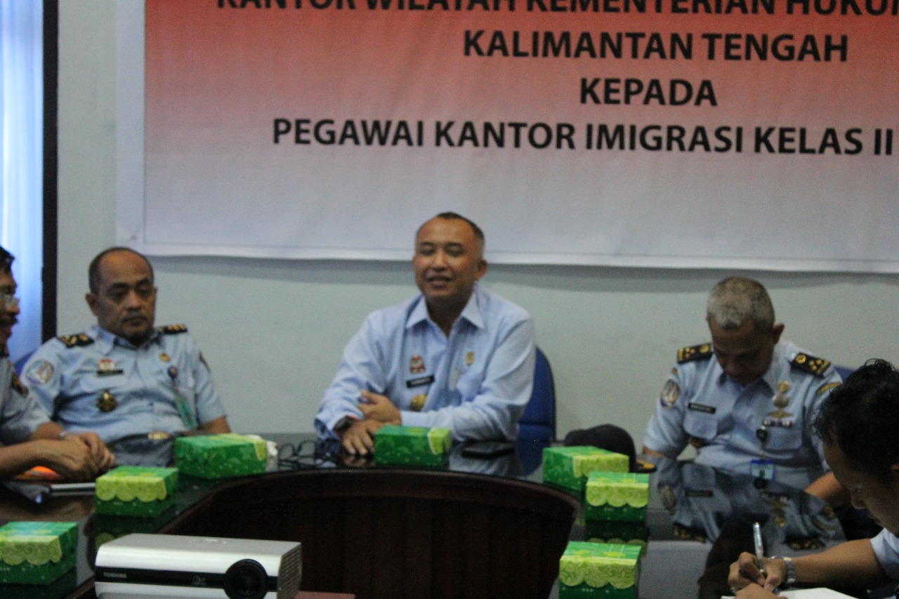 Kanim Sampit Diminta Intensifkan Pengelolaan Sdm, Sarpras, Administrasi Keuangan Dan Pengawasan Orang Asing