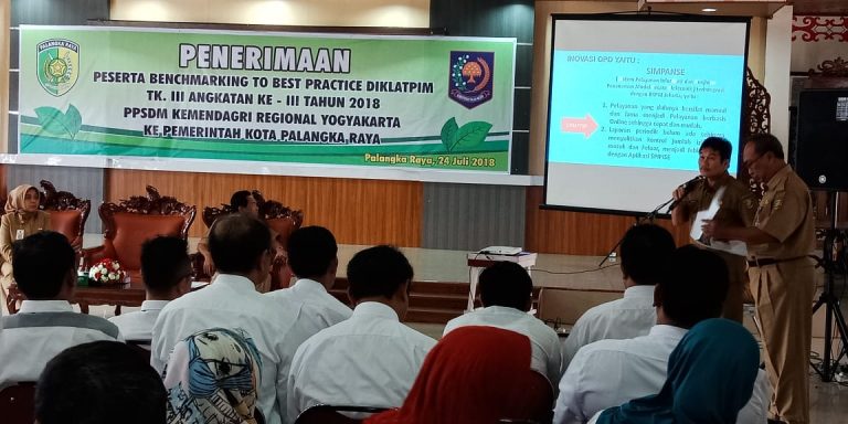 Peserta Diklatpim Yogyakarta Gali Inovasi di Palangka Raya