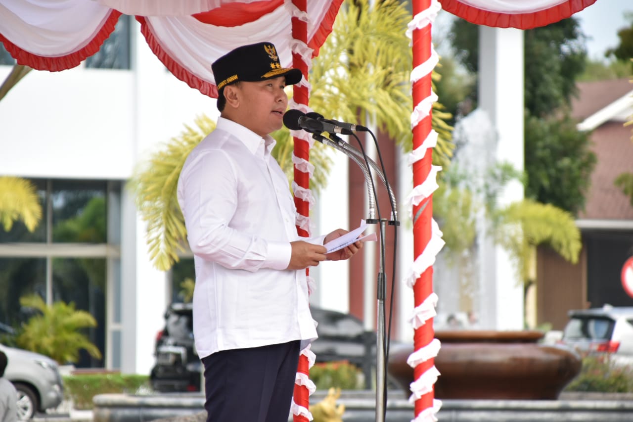 Gubernur Kalteng Beri Arahan Pada Apel Siaga Kebakaran Hutan dan Lahan