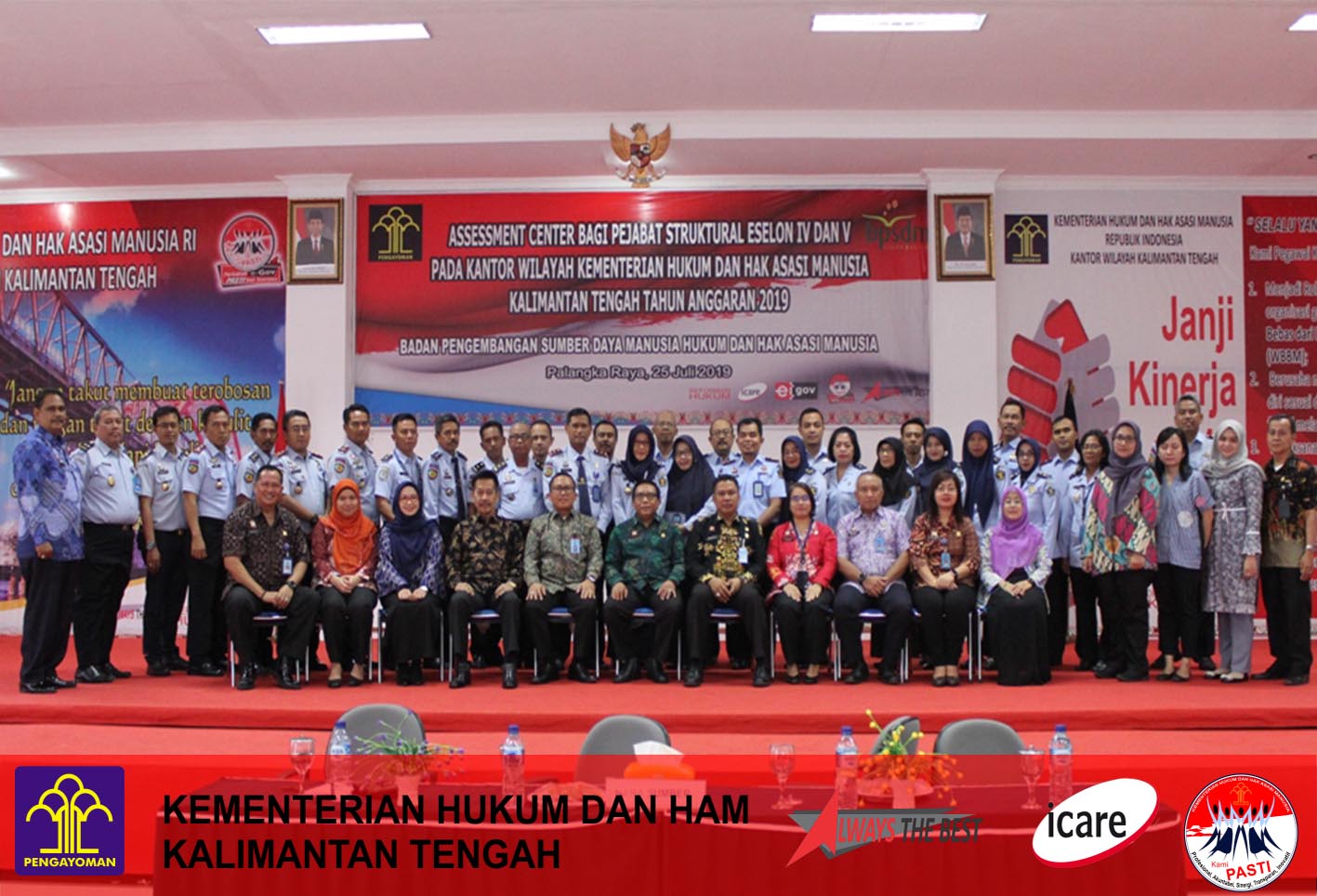 Plt. Kakanwil Membuka Kegiatan Assesment Center untuk Pejabat Eselon IV dan V