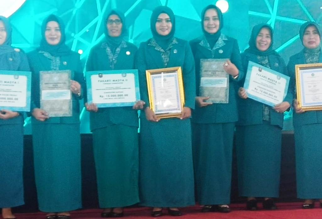HATINYA PKK Raih Penghargaan Pakarti Madya II Tingkat Nasional 