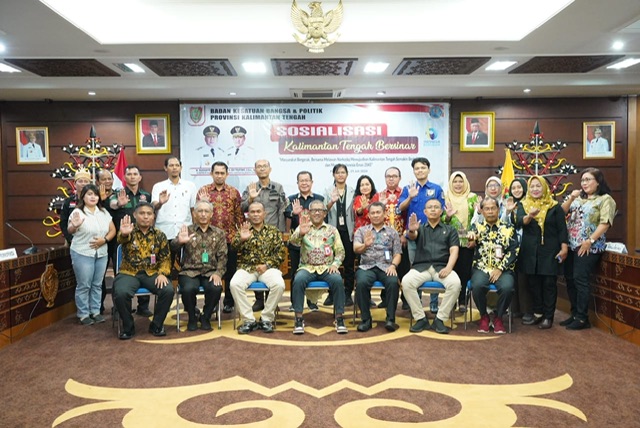 Pemprov Kalteng Gelar Sosialisasi Kalimantan Tengah Bersinar Bersih dari Narkotika