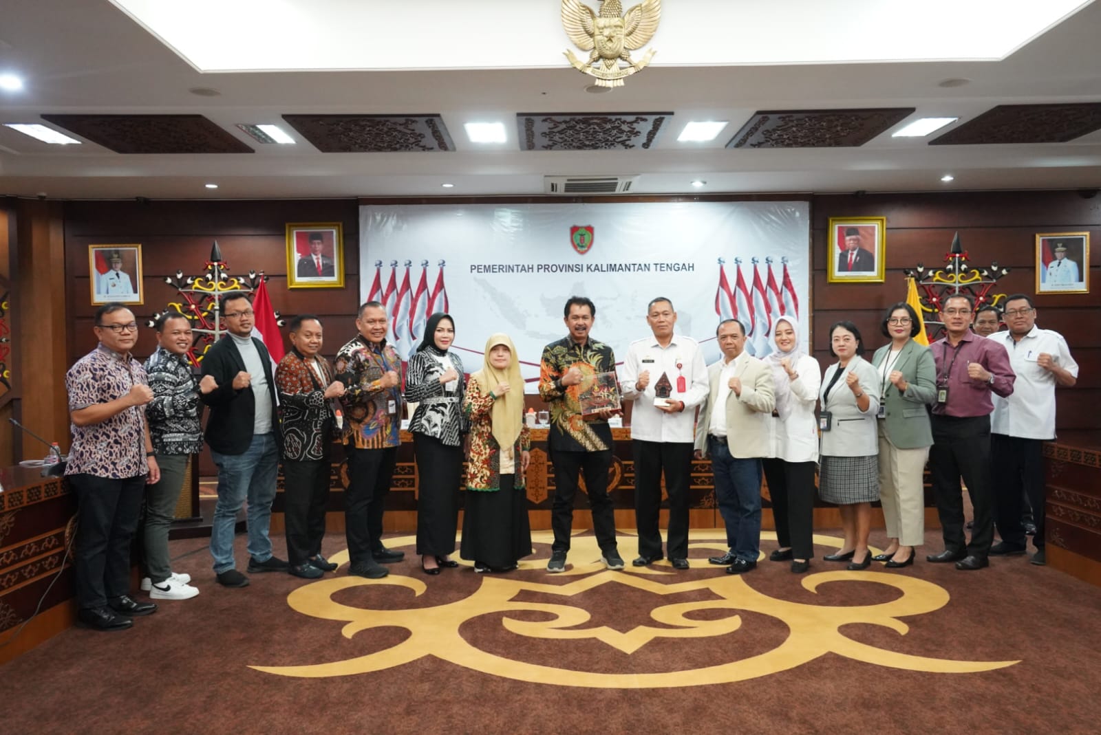 Mewakili Gubernur Kalteng, Sahli Yuas Elko Terima Kunker Komisi C DPRD Jateng