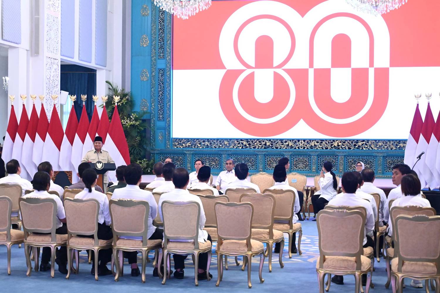 Logo HUT ke-80 RI Karya Terbaik Anak Bangsa