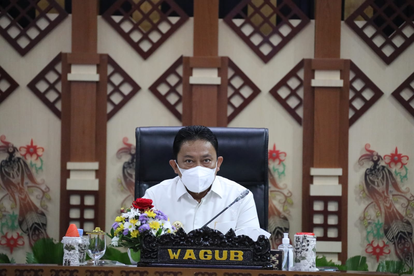 Wagub Kalteng Hadiri Rakornas Pengendalian Inflasi Tahun 2021