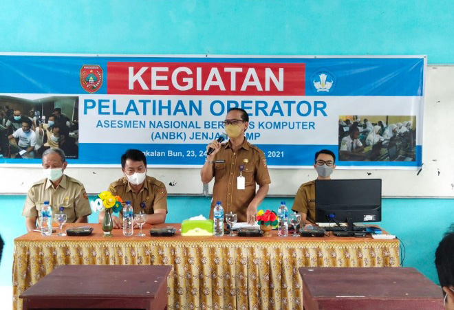 Diklat Operator ANBK Jenjang SMP Tahun Pelajaran 2021 Resmi Dibuka