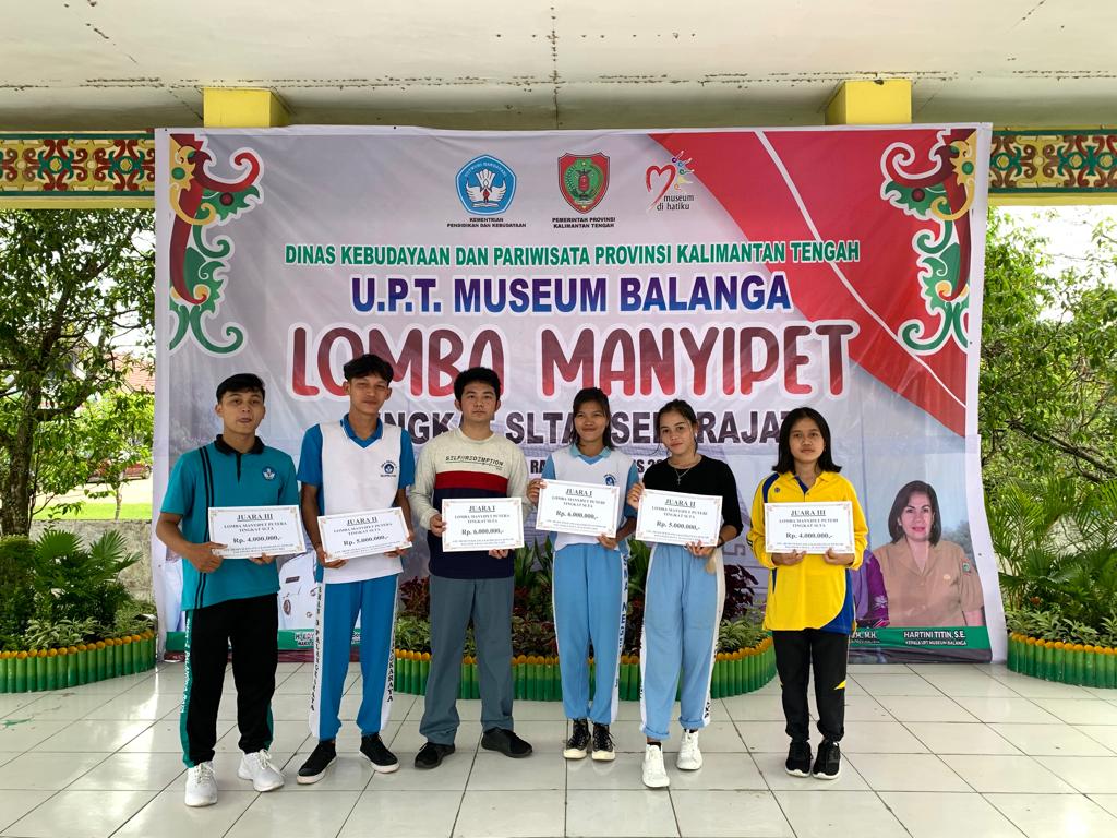Museum Balanga Selenggarakan Lomba Manyipet Bagi Pelajar SLTA/Sederajat se-Palangka Raya 