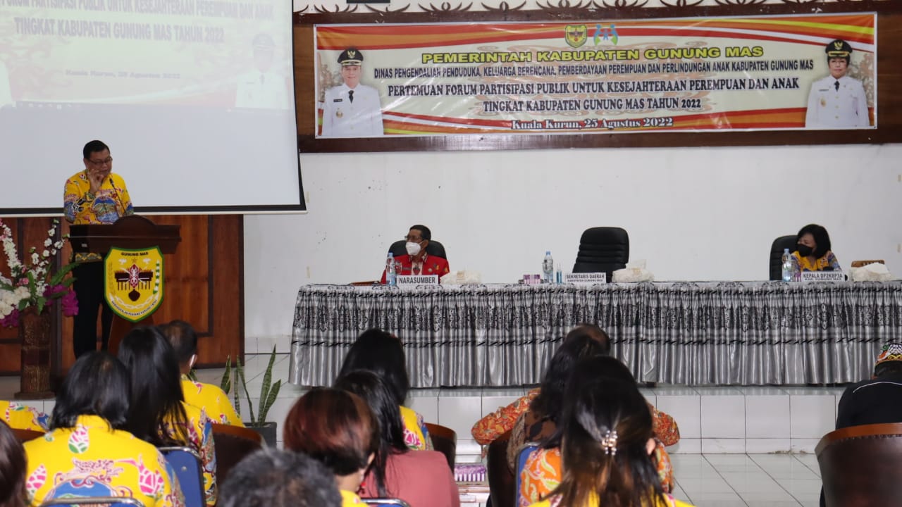 Pemkab Gumas Melalui DP3BP3A Gumas Gelar Kegiatan Forum PUSPA