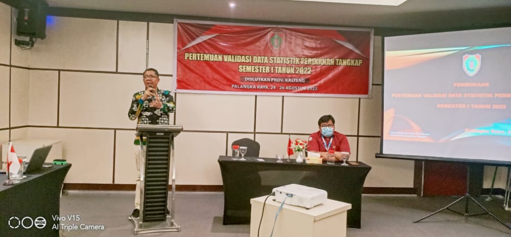 Dislutkan Prov. Kalteng Gelar Pertemuan Validasi Data Statistik Perikanan Tangkap Semester 1 Tahun 2022
