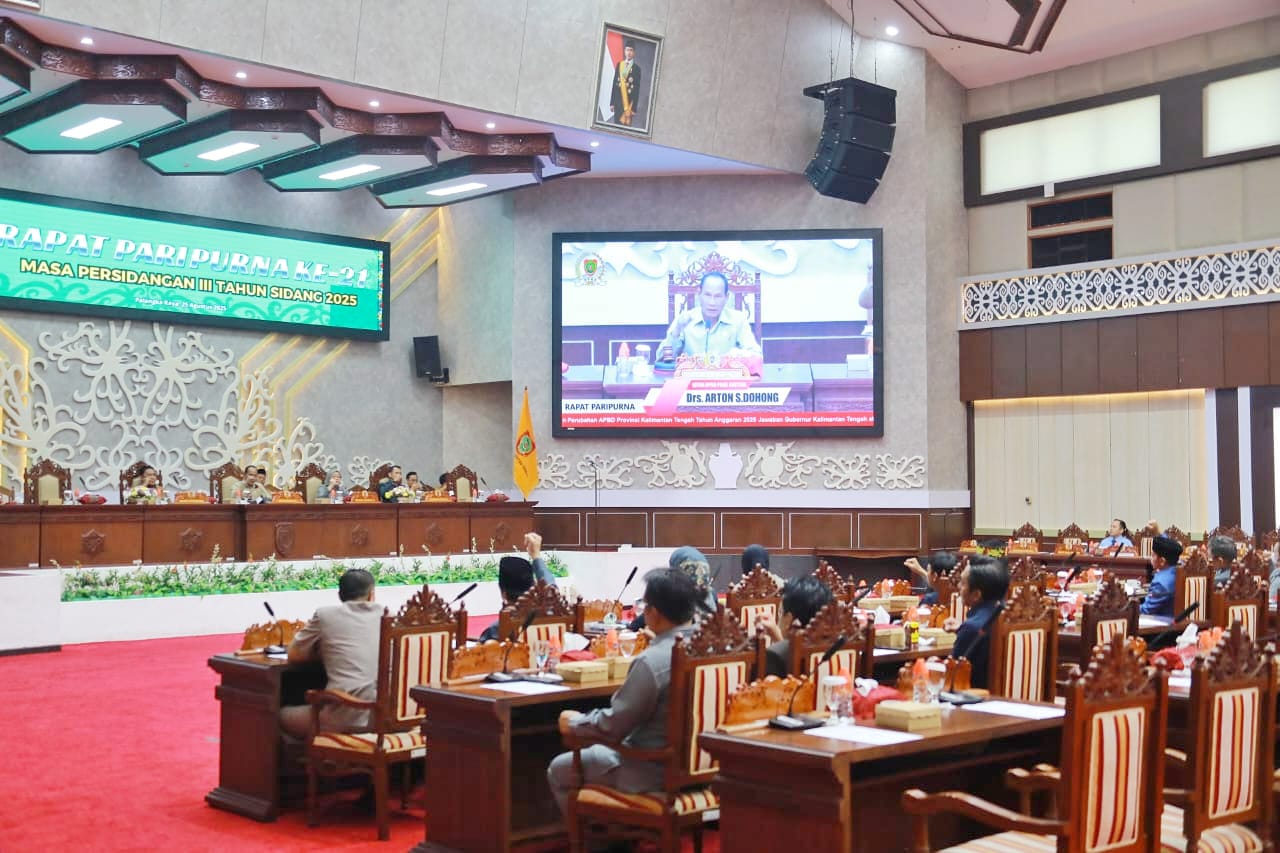 Pemprov Kalteng Tanggapi Pemandangan Umum Fraksi DPRD Terkait Rancangan Perubahan APBD 2025