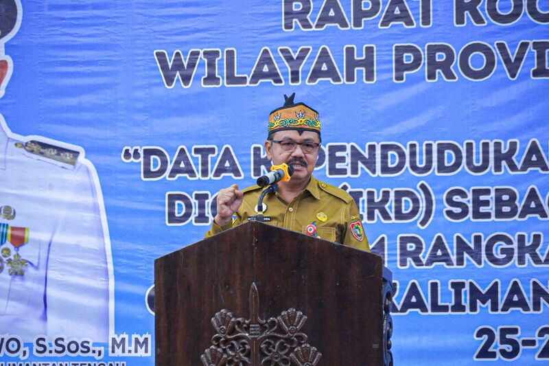 Pemprov Kalteng Perkuat Administrasi Kependudukan Dukung Indonesia Emas 2045