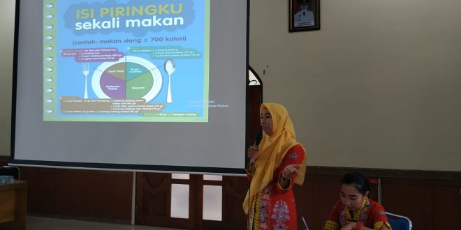 Dharma Wanita Kota Palangka Raya Gelar Sosialisasi Gizi Seimbang