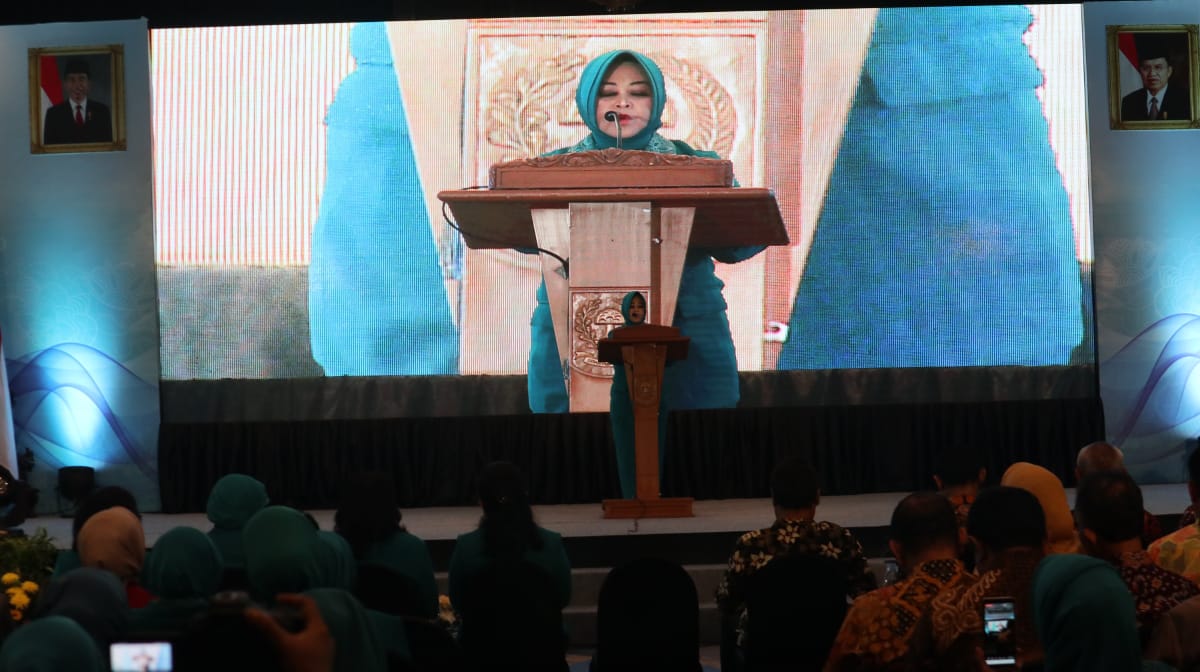 Tim Penggerak Pemberdayaan Kesejahteraan Keluarga Kalteng Ikuti Jambore Nasional PKK