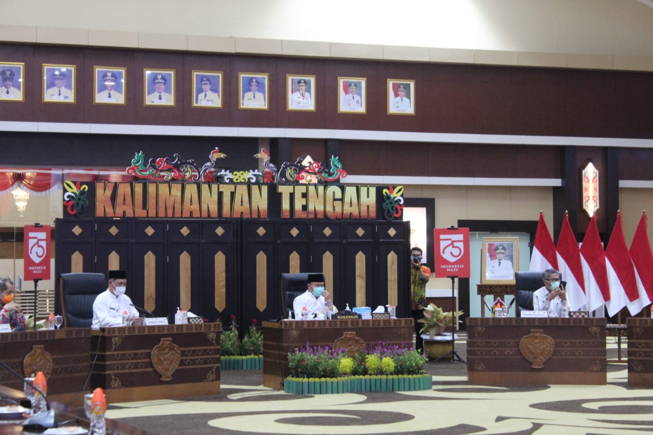 Gubernur H. Sugianto Sabran Berkomitmen Untuk Terus Mempercepat Pembangunan Inprastruktur di Kalteng