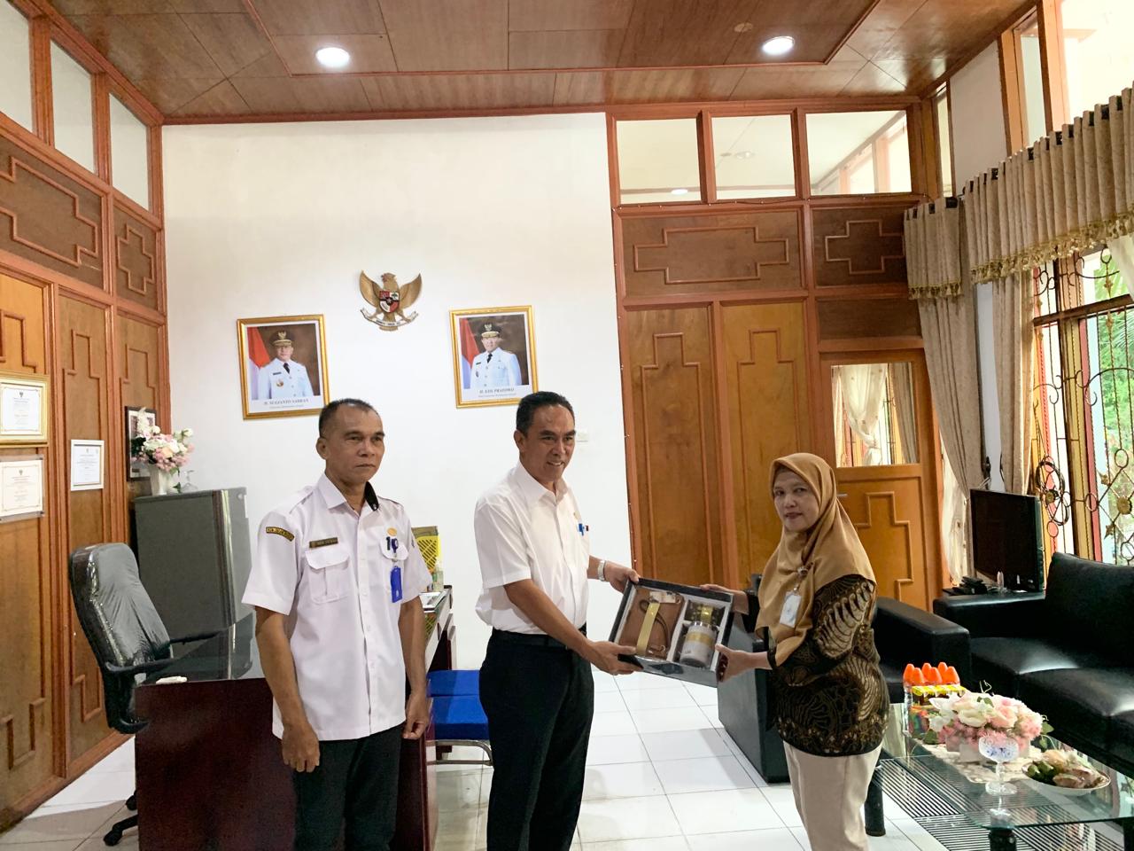 Dispursip Prov. Kalteng Terima Kunjungan Kerja dari PPSDM ANRI